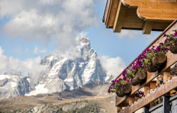 Panorama dall'alpeggio Valtournenche